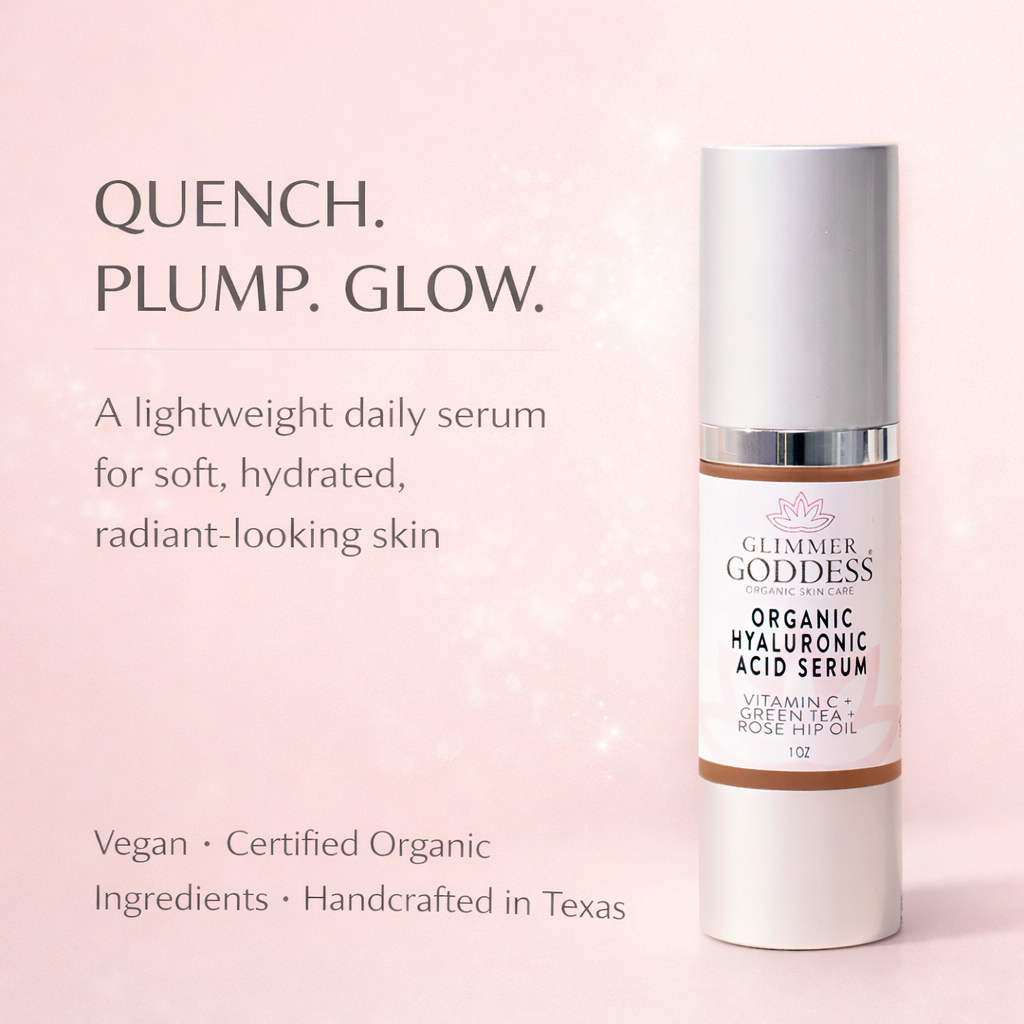 Organic Hyaluronic Acid Serum – Plumping Hydration 1 oz.