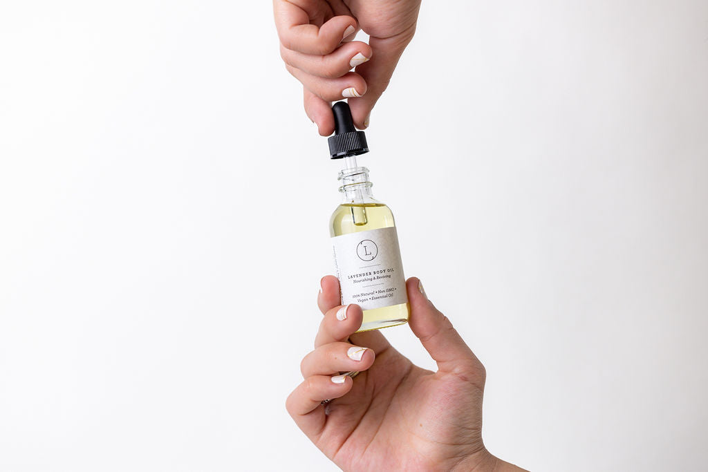 Lavender Body Oil – Natural Moisturizing Bath & Massage Oil