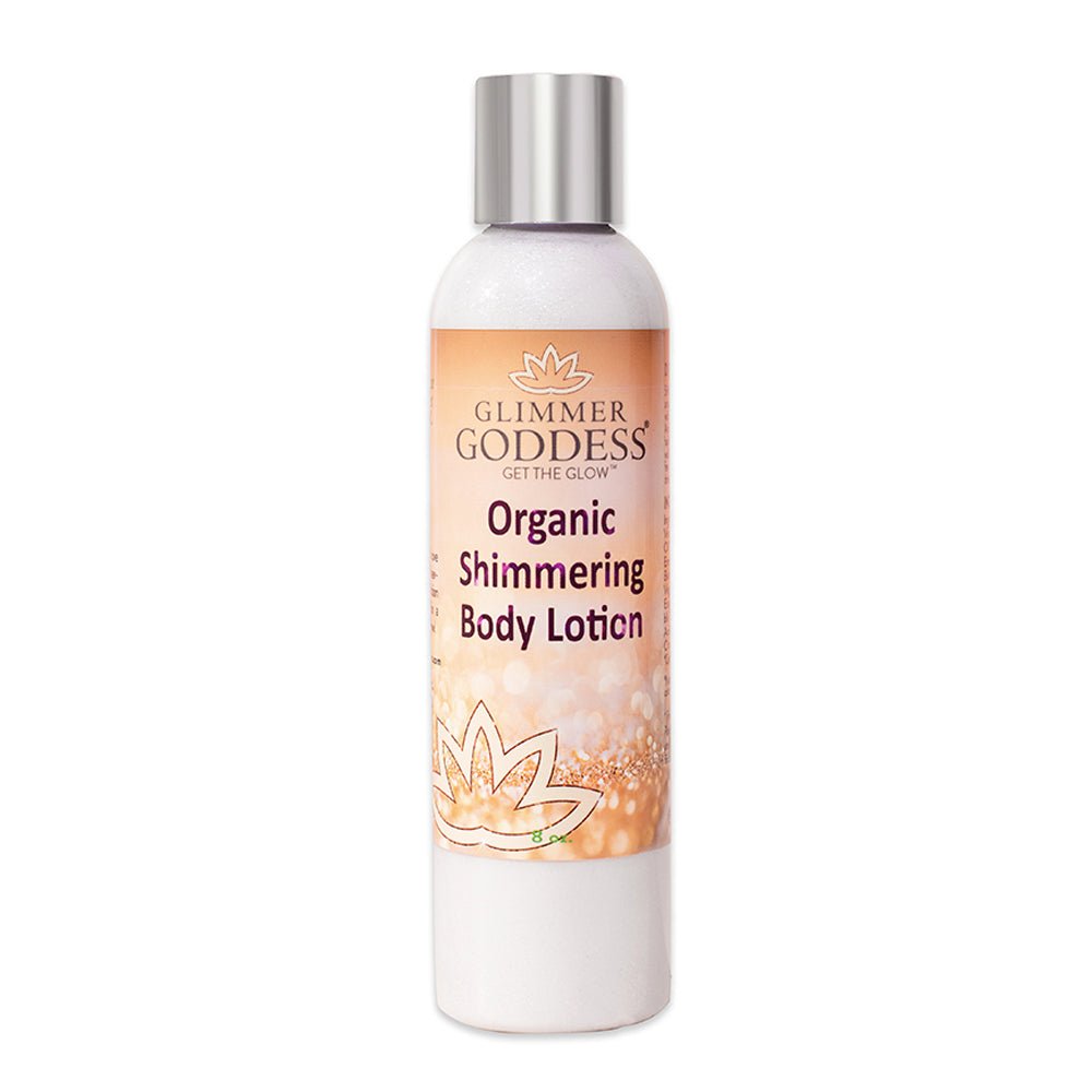 Organic Diamond Shimmer Body Lotion – Buildable Luminous Glow